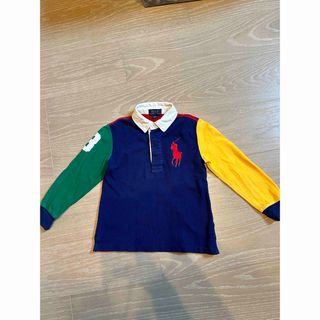 ポロラルフローレン(POLO RALPH LAUREN)のラルフローレン　ポロシャツ　長袖　100(ブラウス)