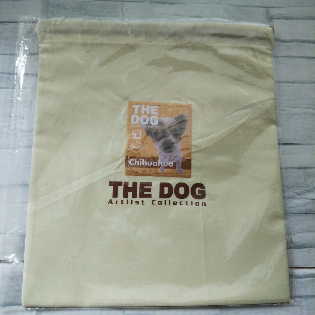 THE DOG 巾着袋 (A) 巾着  ポーチ 小物入れ  犬 バッグ レディースのバッグ(その他)の商品写真