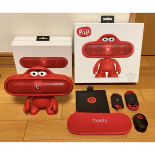 Beats by Dr Dre - beats pill 2.0 Bluetoothスピーカー（Red）スタンド付き