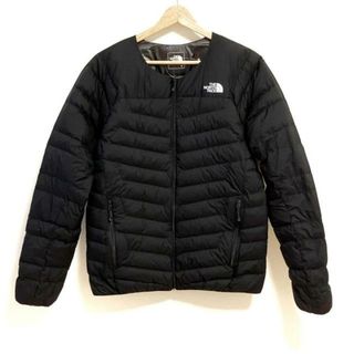 ザノースフェイス(THE NORTH FACE)のTHE NORTH FACE(ノースフェイス) ブルゾン サイズM メンズ サンダーラウンドネックジャケット NY81813 黒 長袖/中綿/冬 【中綿】ダウン、フェザー、ポリエステル(ブルゾン)