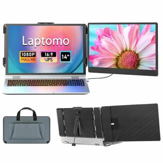 14‘’ノートpc用モニター ノートパソコン モニター laptop デュアルデ(ディスプレイ)