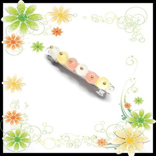 No.140-B　【SALE】ヘアアクセサリー☆バレッタ(ヘアアクセサリー)