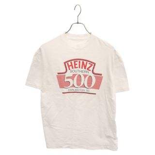 VINTAGE ヴィンテージ Heinz Southern 500 T-Shirt ハインツ サザン ロゴププリント クルーネック半袖Tシャツ ホワイト(Tシャツ/カットソー(半袖/袖なし))