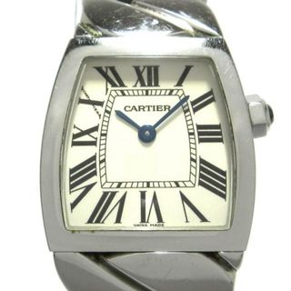 カルティエ(Cartier)のCartier(カルティエ) 腕時計 ラドーニャSM W6600121 レディース SS アイボリー(腕時計)