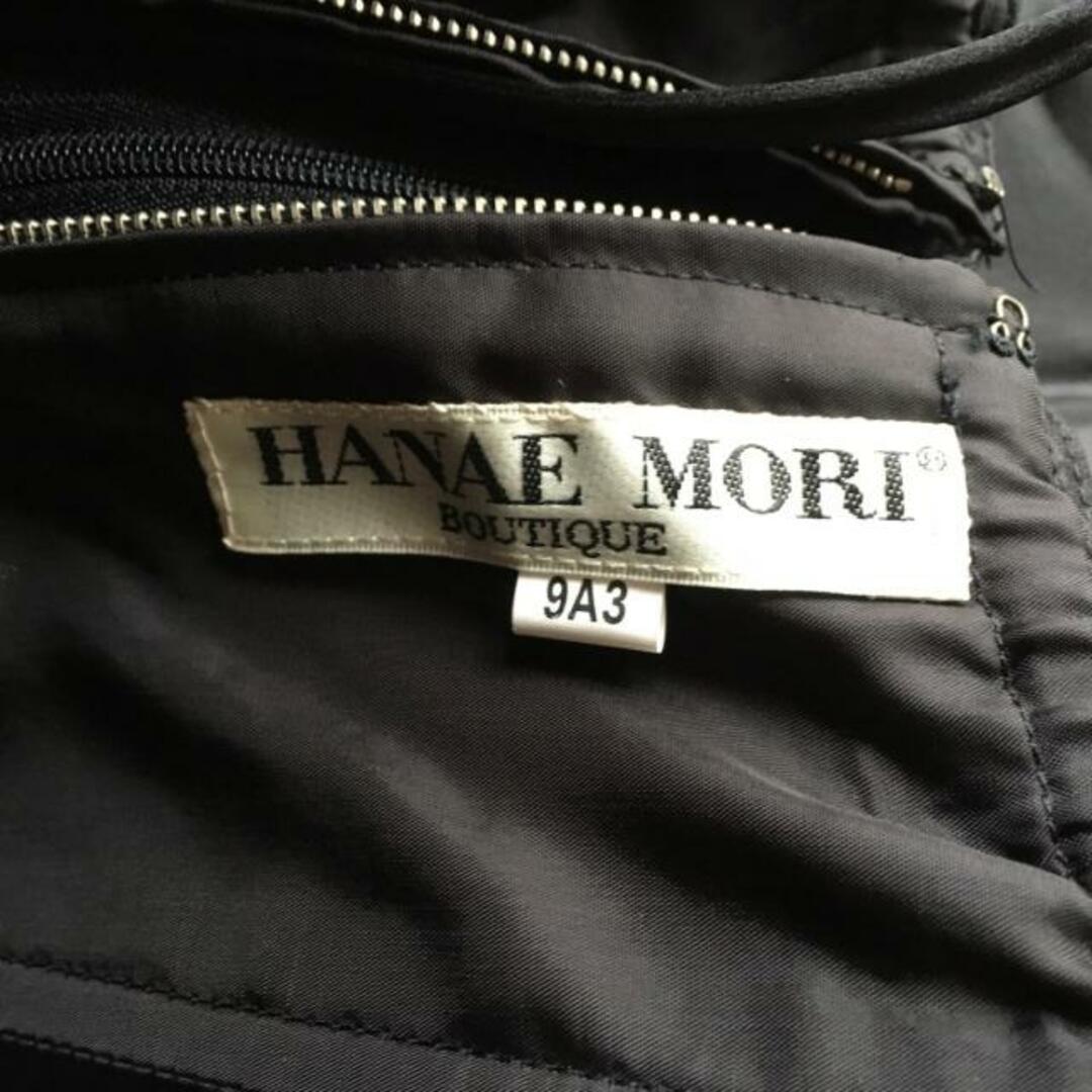 HANAE MORI(ハナエモリ)のHANAE MORI(ハナエモリ) ワンピース サイズ9A3 レディース - 黒 キャミワンピ/ロング レディースのワンピース(その他)の商品写真