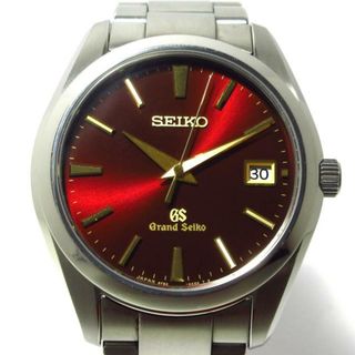 Grand Seiko - GrandSeiko(グランドセイコー) 腕時計 ヘリテージ 9F82-0AG0 メンズ SS/限定500本 レッド