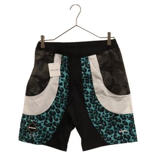 エフシーアールビー(F.C.R.B.)のF.C.R.B./F.C.Real Bristol/FCRB エフシーアールビー/エフシーレアルブリストル 22SS MULTI PATTERN SHORTS マルチパターン レオパードカモ ショートパンツ ブルー/ブラック FCRB-220038(ショートパンツ)