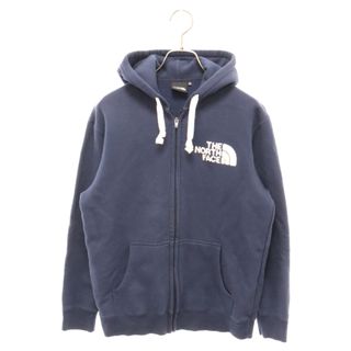 ザノースフェイス(THE NORTH FACE)のTHE NORTH FACE ザノースフェイス ロゴデザイン ジップアップ スウェット パーカー ネイビー NT61601(パーカー)