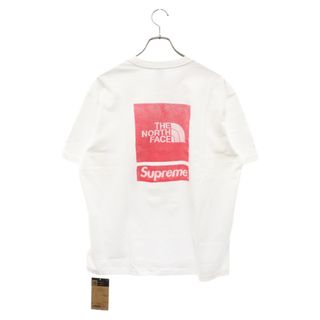 シュプリーム(Supreme)のSUPREME シュプリーム 23SS×THE NORTH FACE Printed Pocket Tee ザノースフェイス プリンテッド ポケット半袖Tシャツ ホワイト(Tシャツ/カットソー(半袖/袖なし))