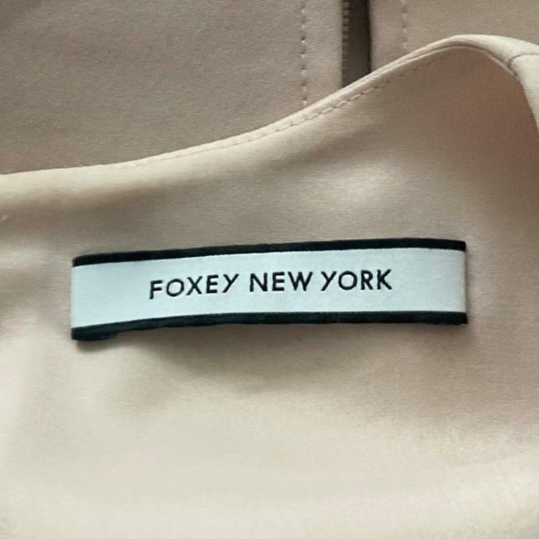 FOXEY NEW YORK(フォクシーニューヨーク) ワンピース サイズ40 M レディース ライトピンク ひざ丈/ノースリーブ レディースのワンピース(その他)の商品写真