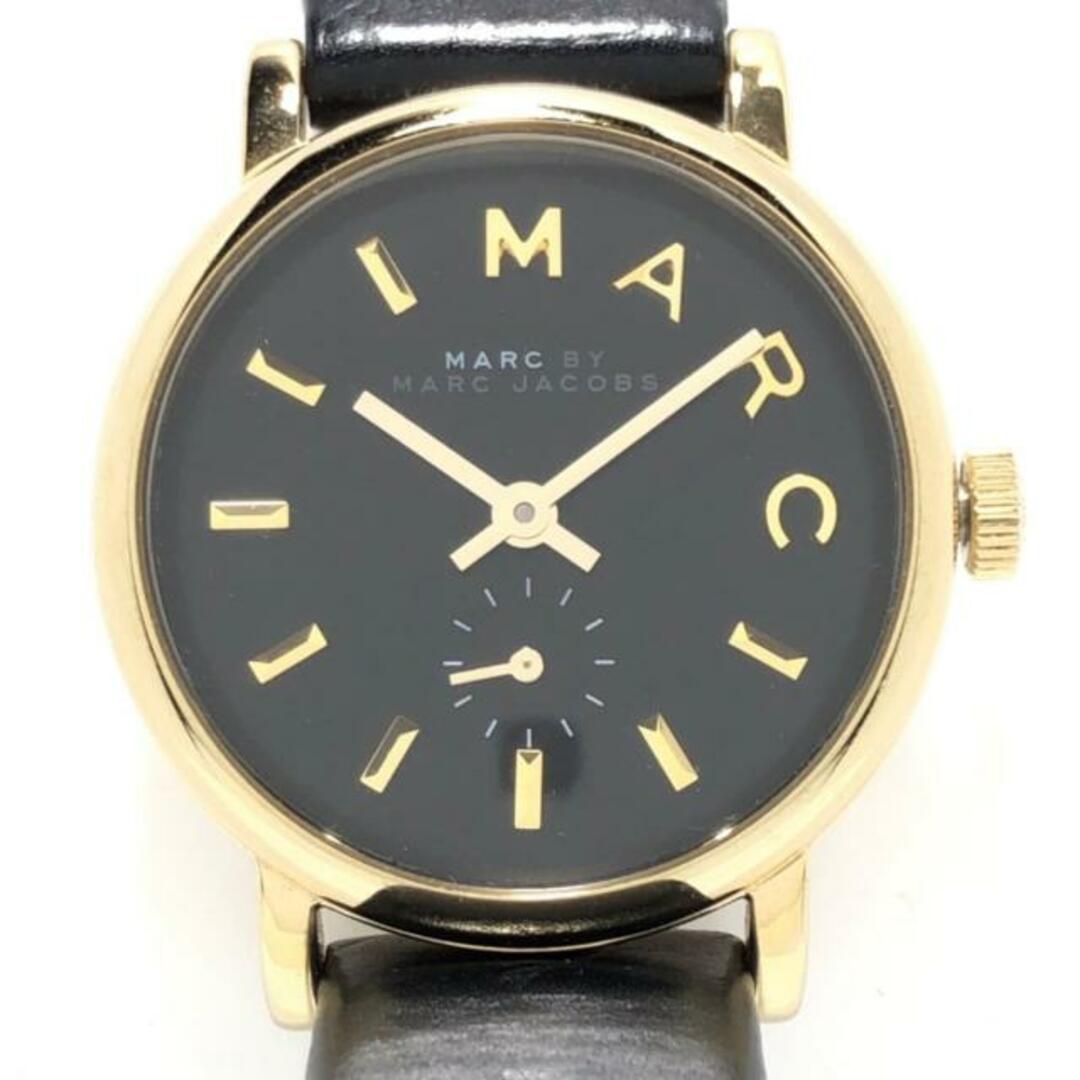 MARC BY MARC JACOBS(マークバイマークジェイコブス)のMARC BY MARC JACOBS(マークジェイコブス) 腕時計 - MBM1273 レディース 黒 レディースのファッション小物(腕時計)の商品写真