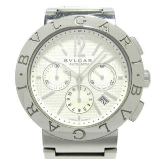 ブルガリ(BVLGARI)のBVLGARI(ブルガリ) 腕時計 ブルガリブルガリ BB42SSCH メンズ クロノグラフ アイボリー(その他)