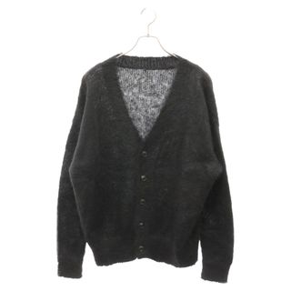 ユニフォームエクスペリメント(uniform experiment)のUNIFORM EXPERIMENT ユニフォームエクスペリメント MOHAIR KNIT CARDIGAN モヘア ニットカーディガン ブラック UE-222043(カーディガン)