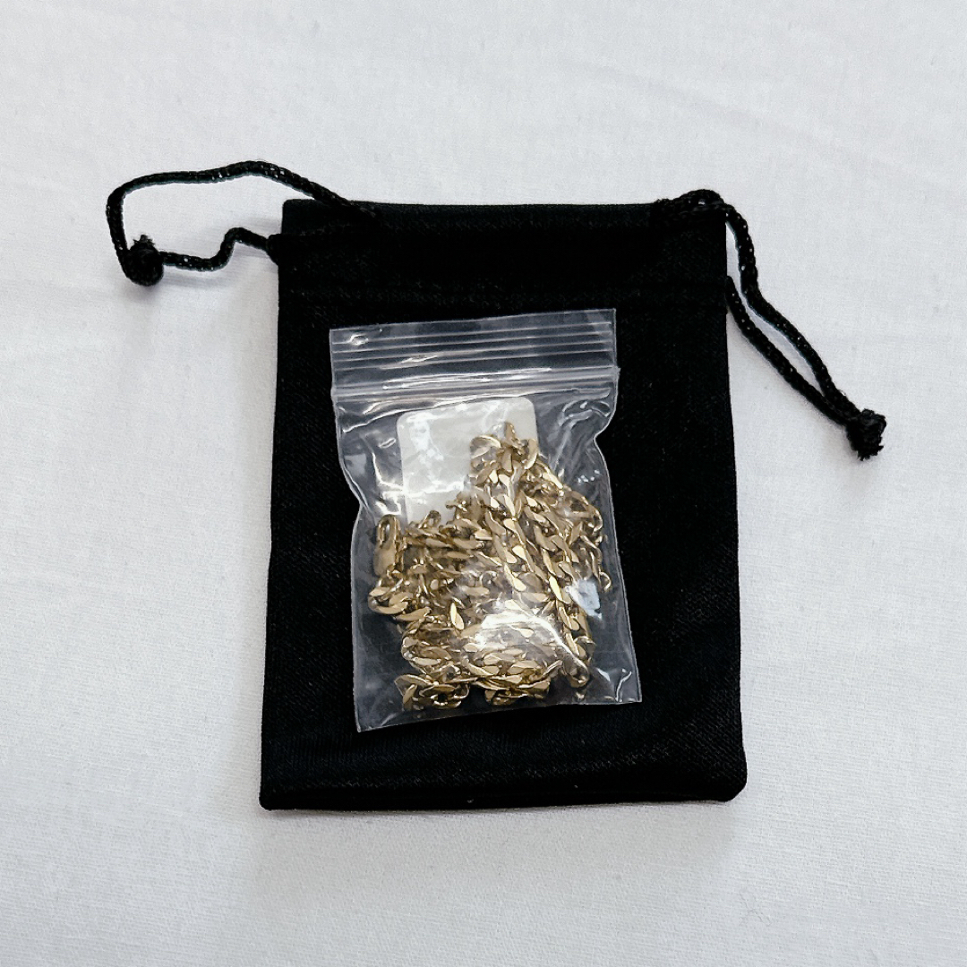 ネックレス チェーン ステンレス 喜平 メンズ ゴールド 75cm ロング メンズのアクセサリー(ネックレス)の商品写真