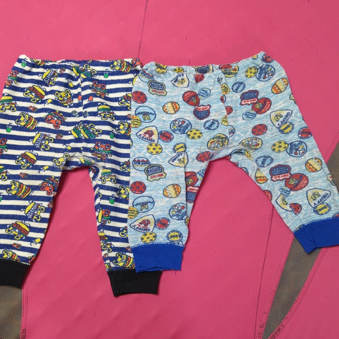 子供　パジャマ　ズボン　セット　80cm キッズ/ベビー/マタニティのベビー服(~85cm)(パジャマ)の商品写真