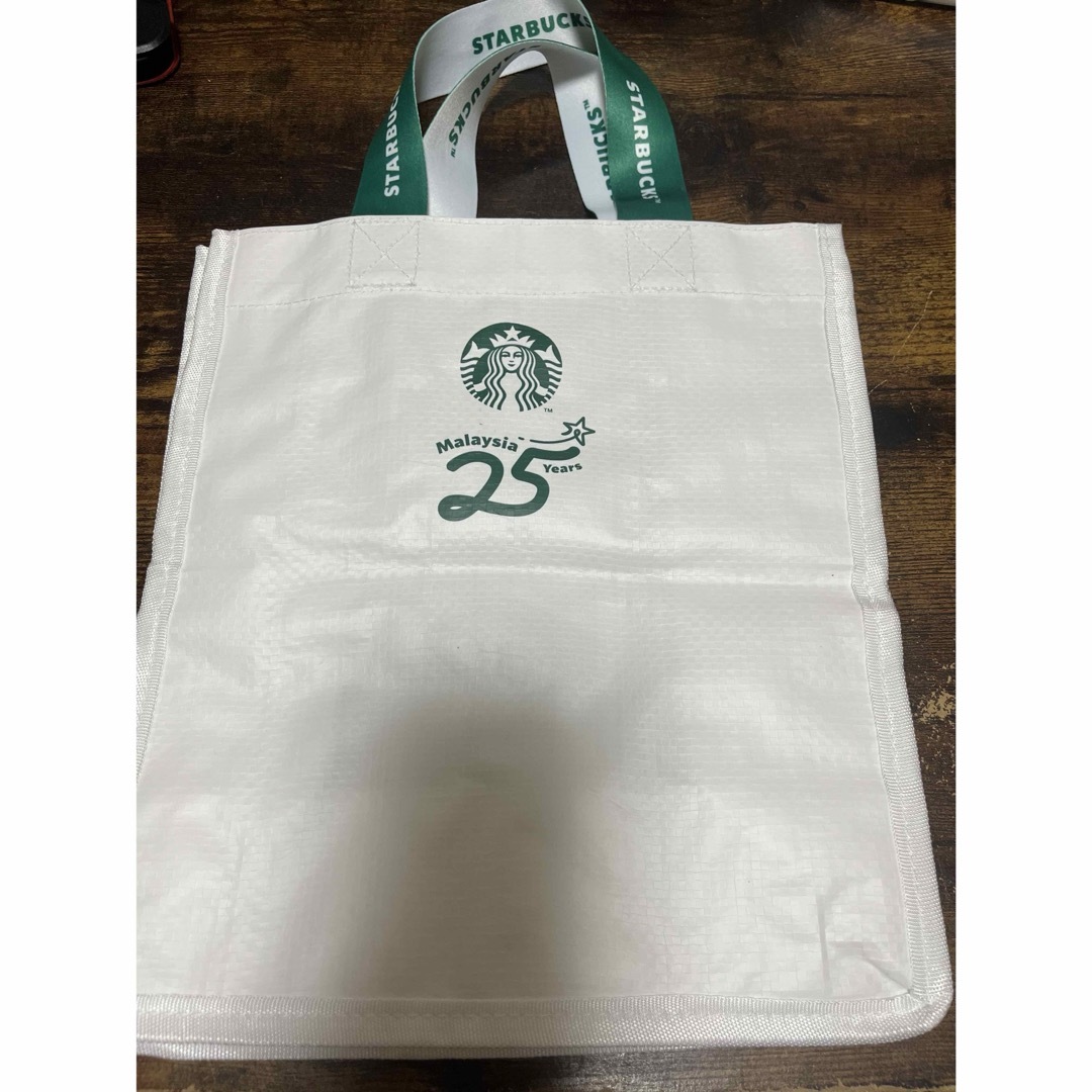 Starbucks(スターバックス)のスターバックス　エコバッグ　マレーシア25周年 レディースのバッグ(エコバッグ)の商品写真