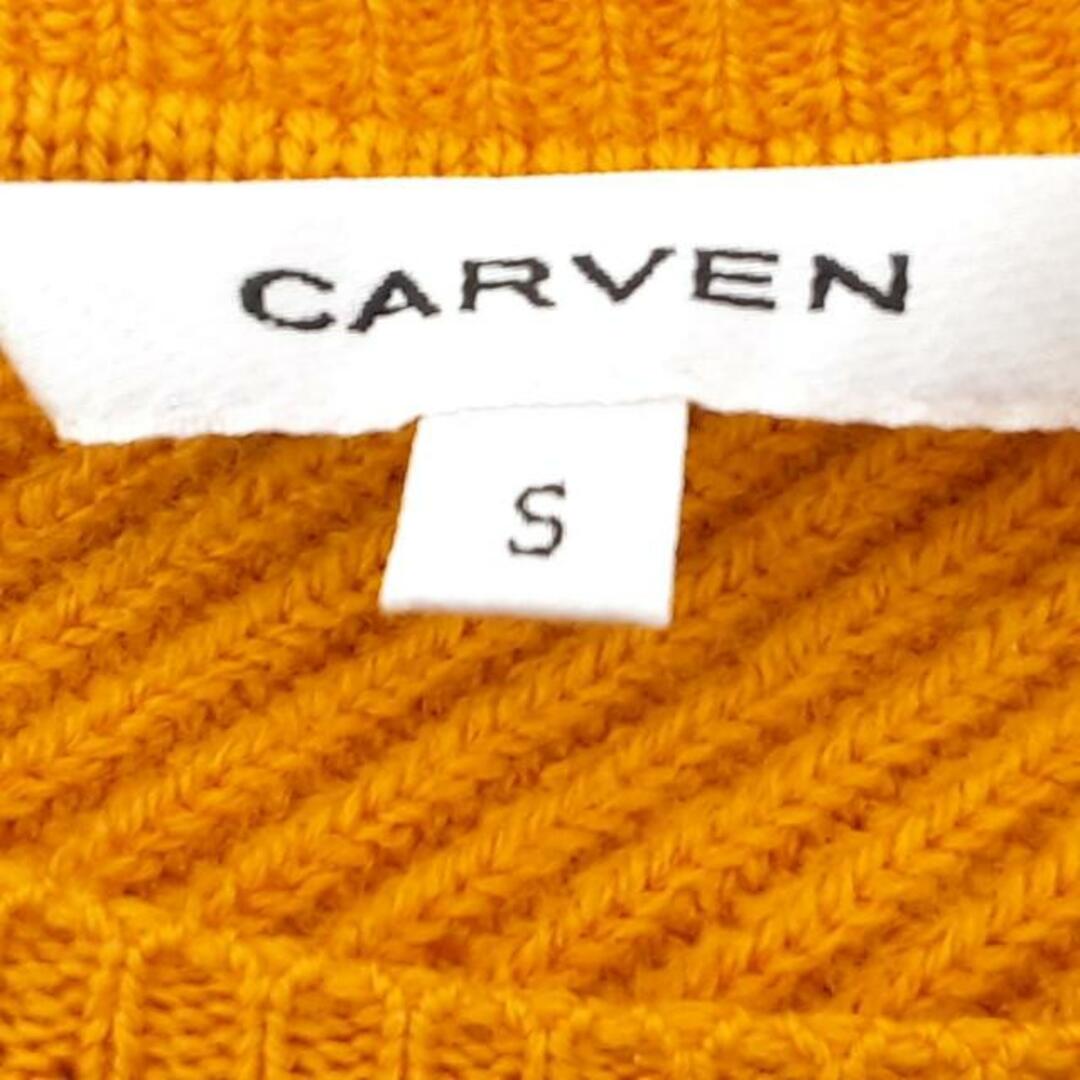 CARVEN(カルヴェン)のCARVEN(カルヴェン) 長袖セーター サイズS レディース美品  イエロー レディースのトップス(ニット/セーター)の商品写真