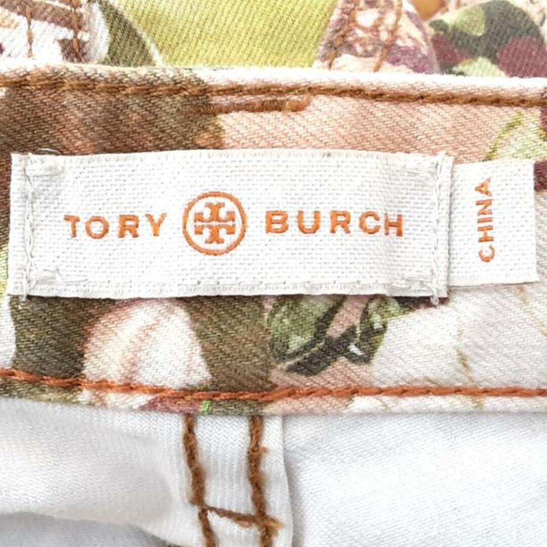 Tory Burch(トリーバーチ)のTORY BURCH(トリーバーチ) パンツ レディース ピンク×ライトグリーン×マルチ 花柄 レディースのパンツ(その他)の商品写真