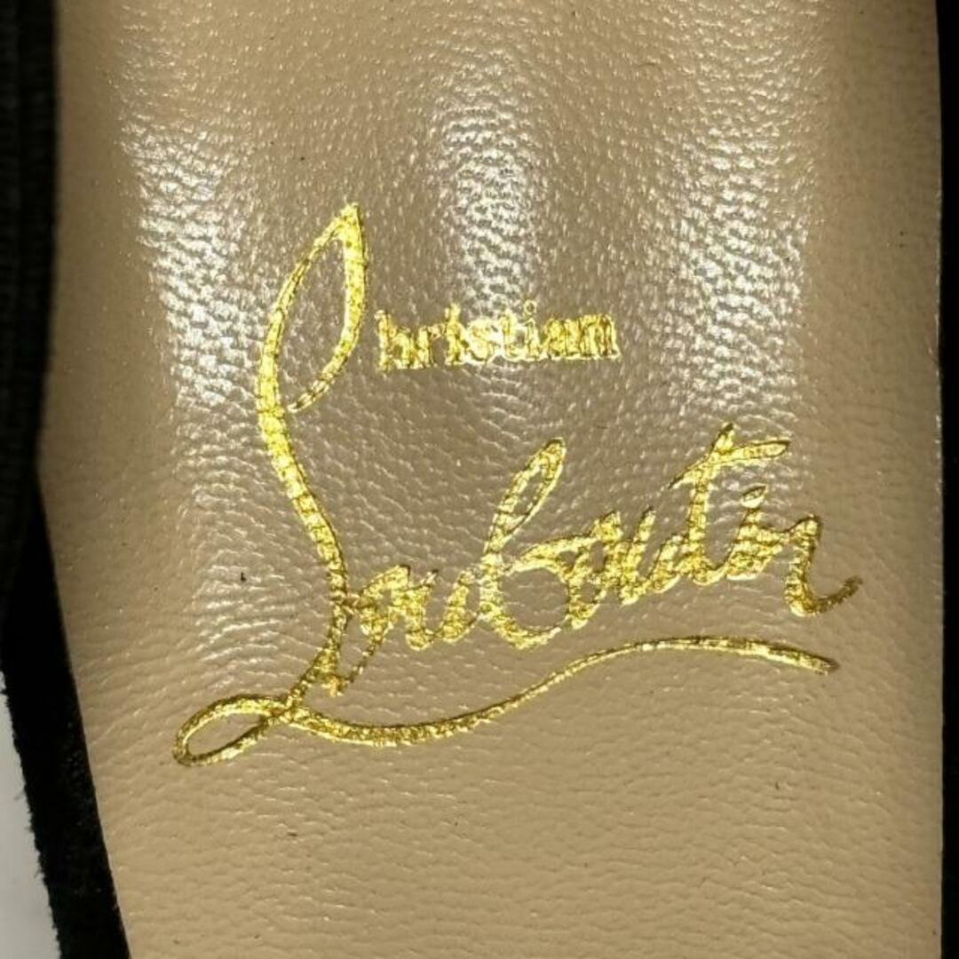 Christian Louboutin(クリスチャンルブタン)のCHRISTIAN LOUBOUTIN(クリスチャンルブタン) パンプス 35 レディース ベージュ×黒×レッド ハイヒール レザー レディースの靴/シューズ(ハイヒール/パンプス)の商品写真
