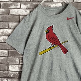 ナイキ(NIKE)のナイキMLBセントルイスカージナルスtシャツTシャツメジャーリーグスウッシュロゴ(Tシャツ/カットソー(半袖/袖なし))