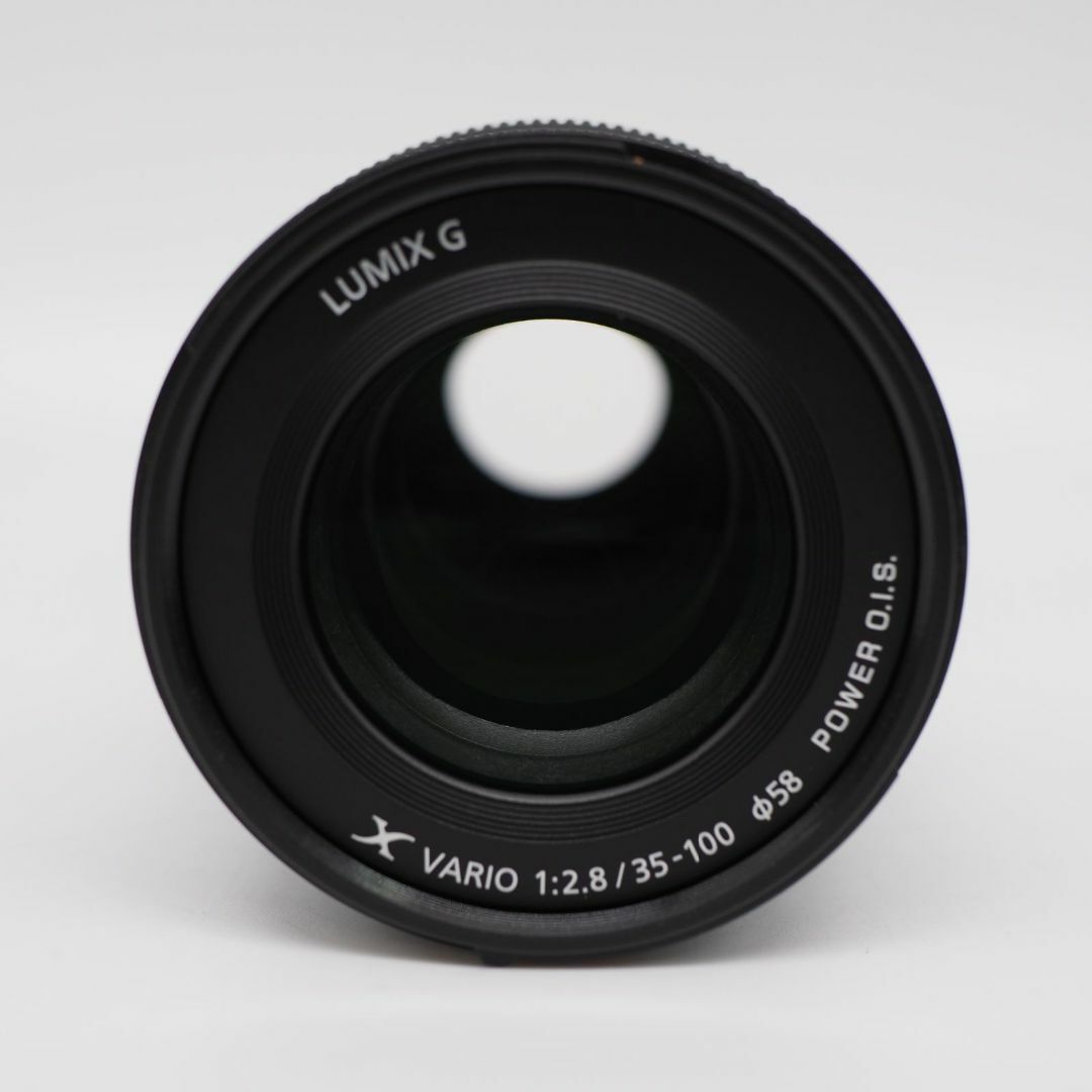 Panasonic(パナソニック)の■ほぼ新品■LUMIX35-100mm F2.8 II H-HSA35100 スマホ/家電/カメラのカメラ(レンズ(ズーム))の商品写真