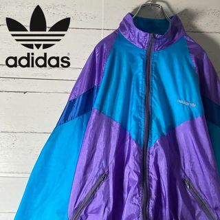 アディダス(adidas)の135【超レア 西ドイツ製】アディダス adidas☆ナイロンジャケット 好配色(ナイロンジャケット)