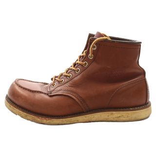 レッドウィング(REDWING)のRED WING レッド ウイング IRISH SETTER 6 MOC TOE アイリッシュセッター 6モックトゥ レザーブーツ ブラウン US8 9106(ブーツ)