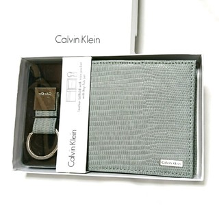 カルバンクライン(Calvin Klein)のカルバンクライン 財布セット グレー(折り財布)