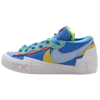 ナイキ(NIKE)のNIKE ナイキ ×SACAI×KAWS BALAZER LOW DM7901-400 サカイ カウズ ブレザー ローカットスニーカー ブルー US3.5/22.5cm(スニーカー)