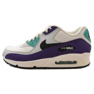 ナイキ(NIKE)のNIKE ナイキ AIR MAX 90 ESSENTIAL エアマックス 90 エッセンシャル ローカットスニーカー WHITE/BLACK-HYPER JADE ホワイト/ブラック ハイパージェイド US9/27cm AJ1285-103(スニーカー)