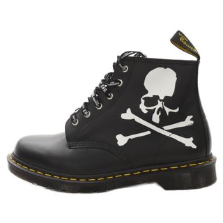 Dr.Martens - Dr.Martens ドクターマーチン ×MASTER MIND WORLD×END. マスターマインドワールド エンド 別注 6ホール サイドジップ レースアップブーツ ブラック 25228009