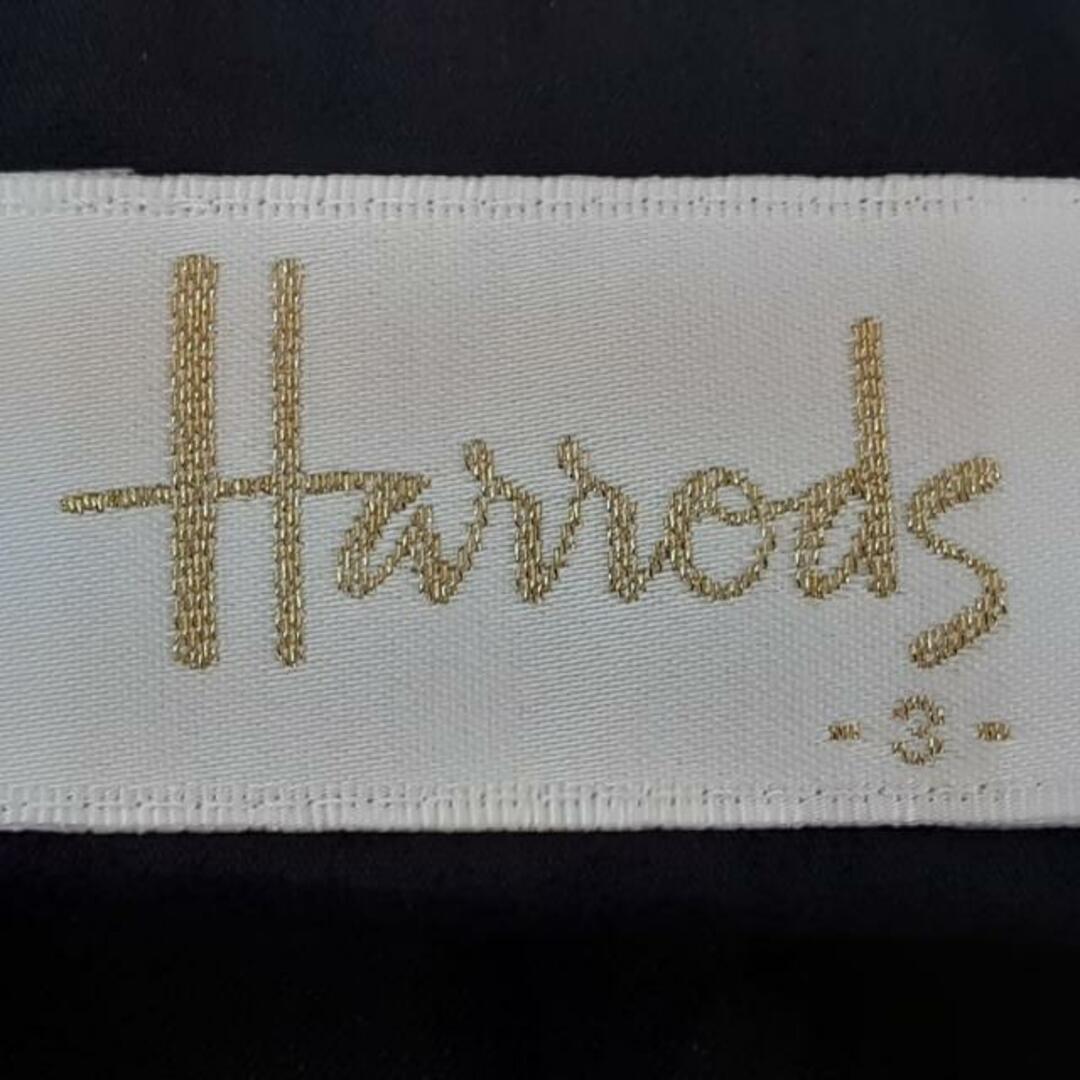 Harrods(ハロッズ)のHARRODS(ハロッズ) ジャケット サイズ3 L レディース美品  黒×ネイビー×マルチ 春・秋物/長袖 レディースのジャケット/アウター(その他)の商品写真