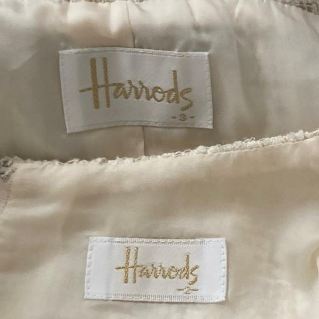 Harrods(ハロッズ)のHARRODS(ハロッズ) ワンピーススーツ レディース アイボリー レディースのフォーマル/ドレス(スーツ)の商品写真