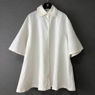 CELERI セルリ 23SS MINI DRESS 38 WHITE(シャツ/ブラウス(半袖/袖なし))