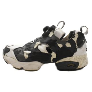 アベイシングエイプ(A BATHING APE)のA BATHING APE アベイシングエイプ 16AW×Reebok×mita sneakers INSTAPUMP FURY CITY CAMO インスタポンプフューリー シティーカモ ローカットスニーカー ホワイト グレー US9/27cm BD1355(スニーカー)