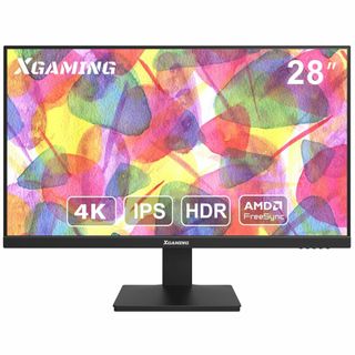 XGaming 28インチ 4k モニター UHD 60Hz 4ms ゲーミング(ディスプレイ)