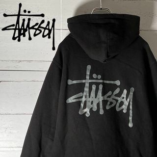 ステューシー(STUSSY)の119【即完売モデル】ステューシー stussy☆バックプリント パーカー 人気(パーカー)