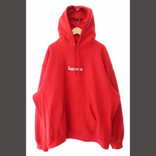 シュプリーム(Supreme)のシュプリーム 23AW ボックス ロゴ フーデッド パーカー XXL 赤レッド(パーカー)