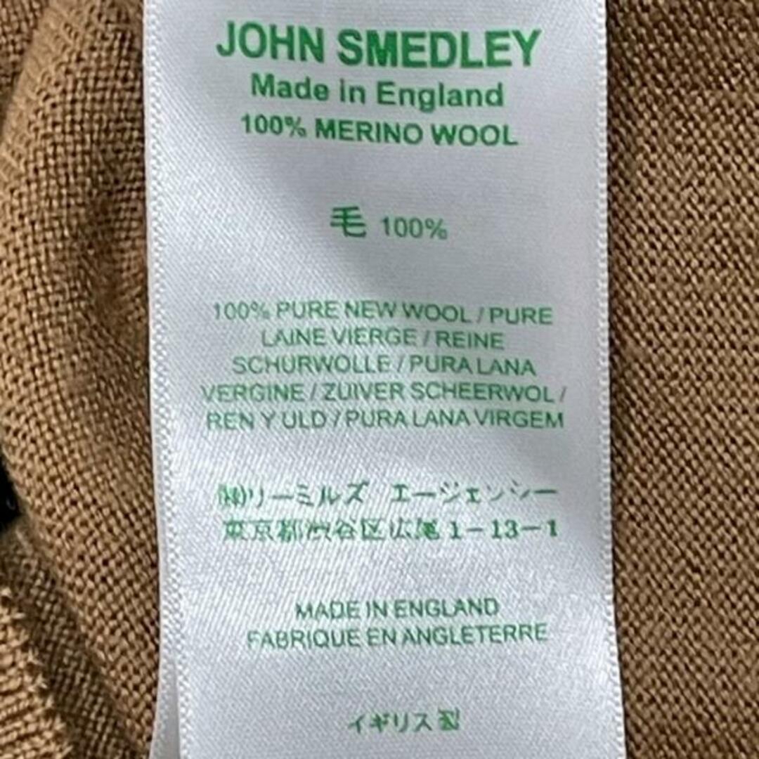 JOHN SMEDLEY(ジョンスメドレー)のJOHN SMEDLEY(ジョンスメドレー) カーディガン サイズS レディース - ベージュ ウール レディースのトップス(カーディガン)の商品写真