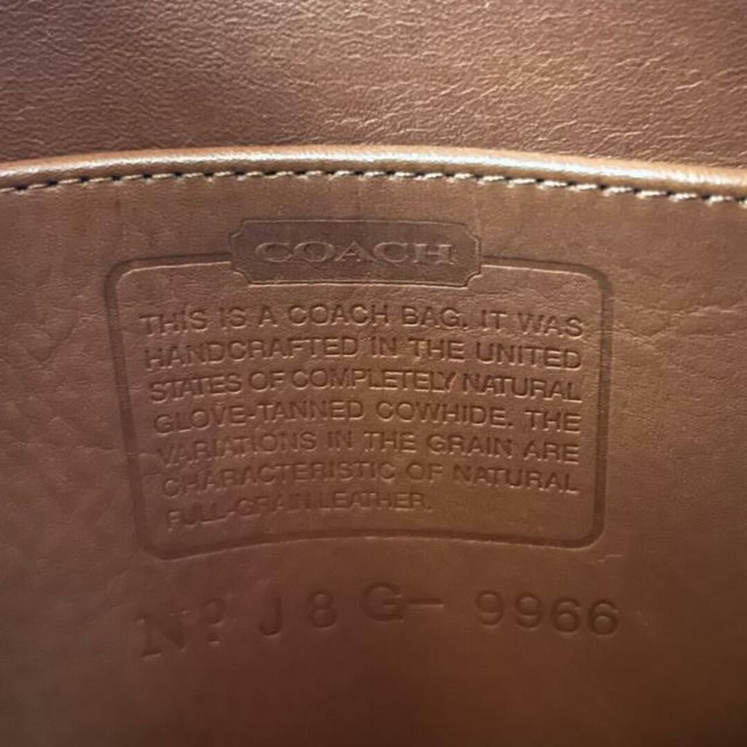 COACH(コーチ)のCOACH(コーチ) ショルダーバッグ クラシックレガシージップ 9966 ブラウン レザー レディースのバッグ(ショルダーバッグ)の商品写真