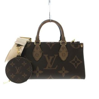 ルイヴィトン(LOUIS VUITTON)のLOUIS VUITTON(ルイヴィトン) ハンドバッグ モノグラムリバース レディース美品  オンザゴーEW M46653 モノグラムリバース モノグラム･キャンバス、モノグラム･リバース キャンバス(ハンドバッグ)