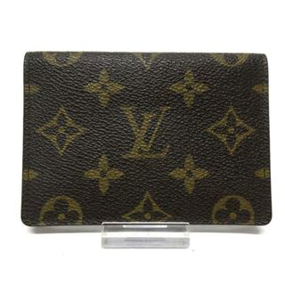 ルイヴィトン(LOUIS VUITTON)のLOUIS VUITTON(ルイヴィトン) パスケース モノグラム ポルト 2カルト・ヴェルティカル M60533 モノグラム・キャンバス(名刺入れ/定期入れ)