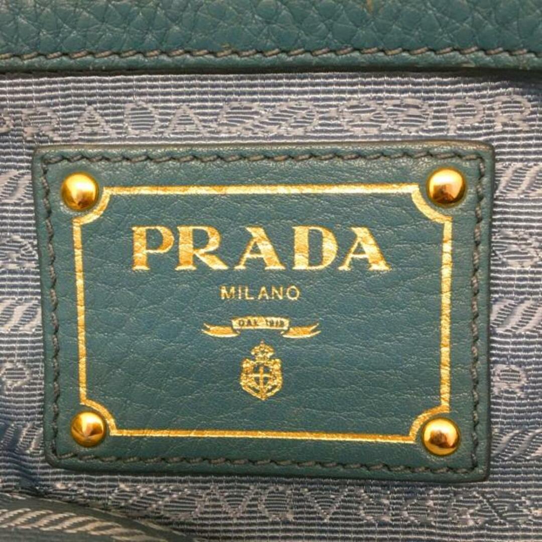 PRADA(プラダ)のPRADA(プラダ) トートバッグ - ブルー 革タグ レザー レディースのバッグ(トートバッグ)の商品写真