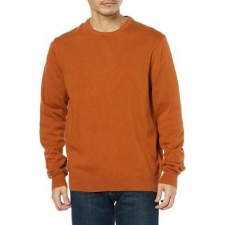 アマゾン(Amazon)の新品■Amazon Essentials セーター クルーネック メンズ さび色 S (日本サイズM相当) リプロス 服 衣類 ファッション おしゃれ(ニット/セーター)