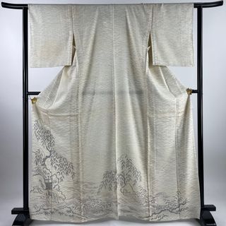 付下げ 身丈163.5cm 裄丈62cm 正絹 秀品 【中古】(着物)