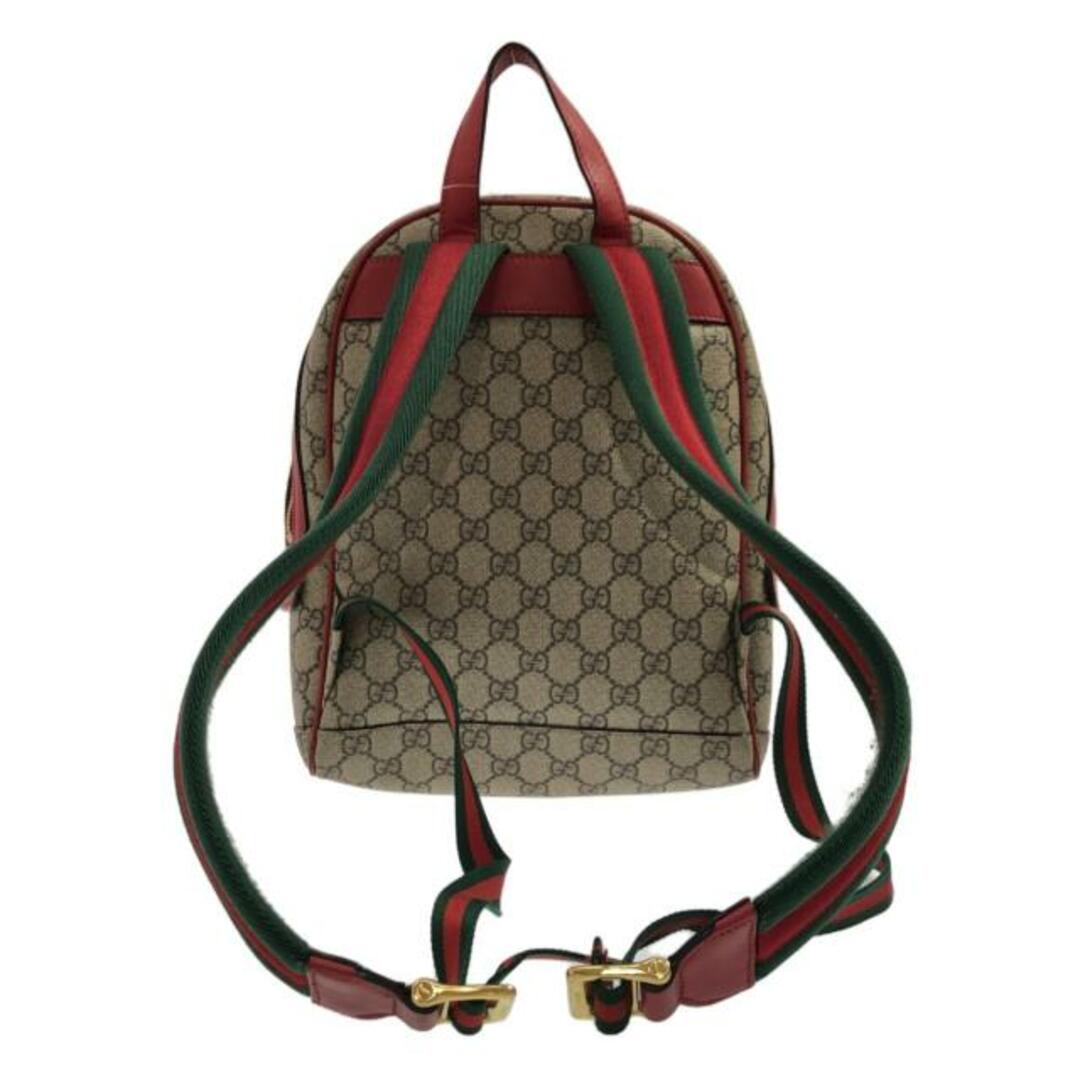 Gucci - GUCCI(グッチ) リュックサック GGスプリーム 427042 レッド Gucci - GUCCI(グッチ) リュックサック GGスプリーム 427042 レッド