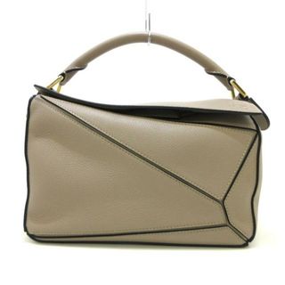 ロエベ(LOEWE)のLOEWE(ロエベ) ハンドバッグ美品  パズルバッグスモール A510S21X67 サンド(ベージュ) ソフトグレインカーフ(ハンドバッグ)