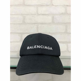 バレンシアガ(Balenciaga)のBALENCIAGA バレンシアガ 刺繍 ロゴ キャップ(キャップ)