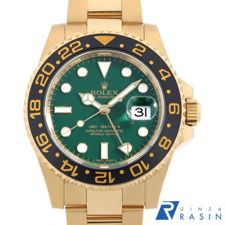 ロレックス(ROLEX)のロレックス GMTマスターII 116718LN グリーン ランダム番 メンズ 中古 腕時計(腕時計(アナログ))