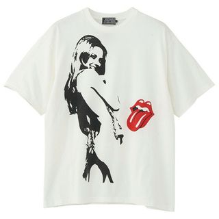 ヒステリックグラマー(HYSTERIC GLAMOUR)のTHE ROLLING STONES x HYSTERIC GLAMOUR ヒス(Tシャツ/カットソー(半袖/袖なし))